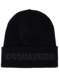 DSQUARED2 Embroidered Wool Beanie