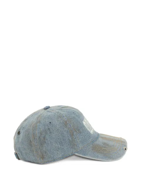 Golden Goose Jeans-distressed baseball cap