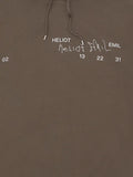 HELIOT EMIL logo-print hoodie